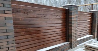 Столбы для забора из кирпича в Северске - Выгодные цены от 3200 рублей