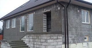 Фасад из газобетона для дома в Северске - Строй-Свк, качественная отделка от 2064 руб.