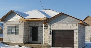 Одноэтажные дома из пеноблоков под ключ в Северске - от 134160 рублей